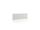 Kasha - 4 Door Sideboard - Gold Feet