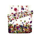 Jardin Tropical - Housse De Couette + Taie(s) D'Oreiller Satin De Coton Jardin Tropical Multico