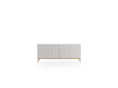 Kasha - 4 Door Sideboard - Gold Feet