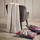 Arabesque - Maxi Plaid/Couvre-Lit - Dessin : Arabesque Taupe