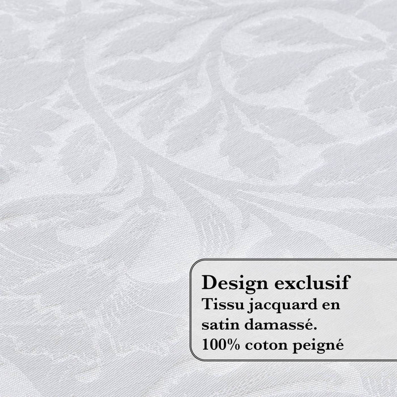 Arabesque - Nappe - Arabesque Blanc