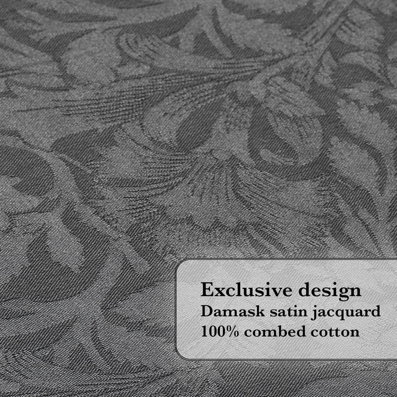 Arabesque - Nappe - Arabesque Gris Foncé
