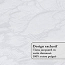 Arabesque - Set De 4 Serviettes Arabesque Blanc