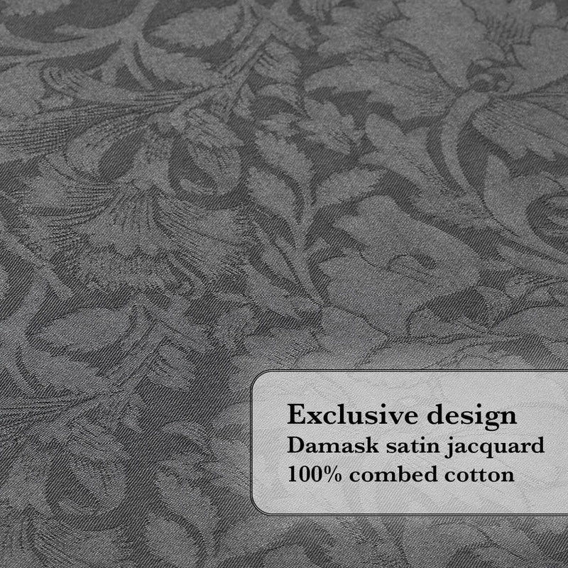 Arabesque - Set De 4 Serviettes Arabesque Gris Foncé