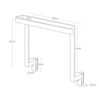 Toallero Flotante Tower - Blanco