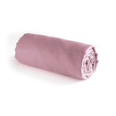 Exotique Flower - Drap-Housse Satin De Coton Uni Rose