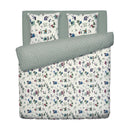 Semis - Housse De Couette + Taie(s) D'Oreiller Satin De Coton Semis Jaune
