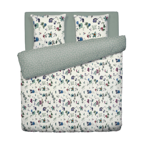 Semis - Housse De Couette + Taie(s) D'Oreiller Satin De Coton Semis Jaune