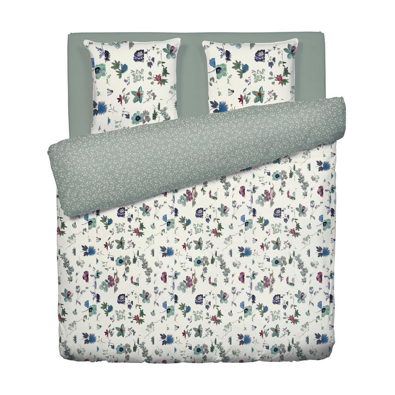 Semis - Housse De Couette + Taie(s) D'Oreiller Satin De Coton Semis Jaune