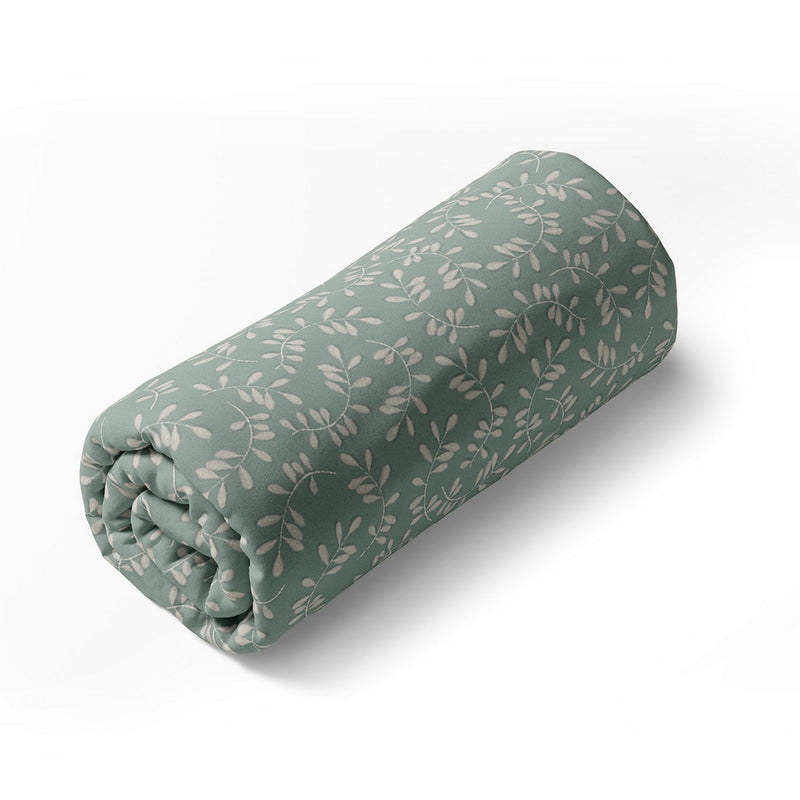 Botanique - Drap-Housse Satin De Coton Botanique Vert