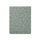 Botanique - Drap Plat Satin De Coton Botanique Vert
