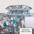 Zanzibar - Ensemble De Draps Satin De Coton Zanzibar Blanc