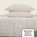 Arabesque - Ensemble De Draps Satin De Coton Arabesque Taupe