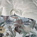 Garden - Taie De Traversin Satin De Coton Garden Micro Taupe