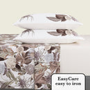 Garden - Ensemble De Draps Satin De Coton Garden Taupe