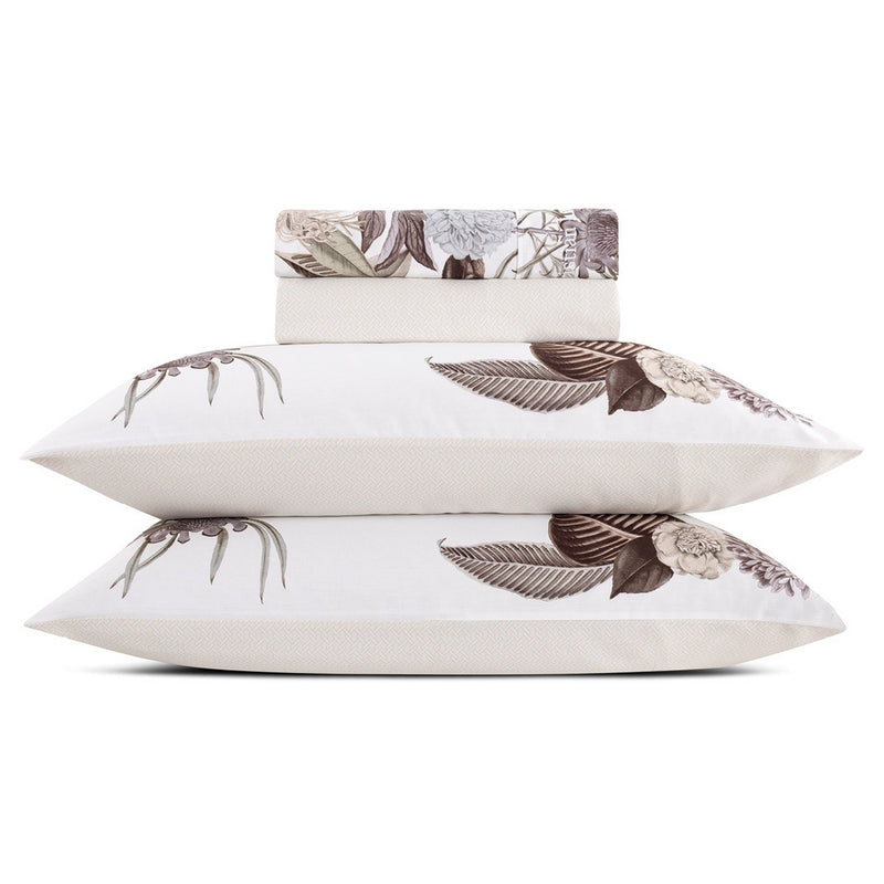 Garden - Ensemble De Draps Satin De Coton Garden Taupe