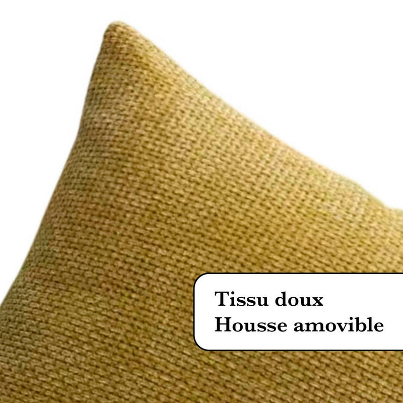 Ava - Housse De Coussin Ava Jaune