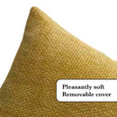 Ava - Housse De Coussin Ava Jaune