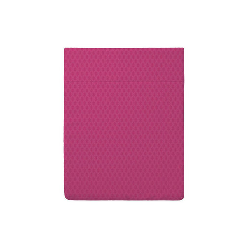 Fleurs Psychédéliques - Drap Plat Satin De Coton Garden Micro Baie Sauvage