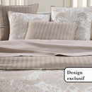 Arles - Taie De Traversin Satin De Coton Arles Taupe