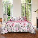 Exotique - Taie De Traversin Satin De Coton Exotique Framboise