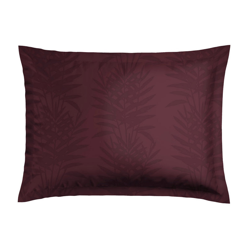 Tanzanie - Set De 2 Taies D'Oreiller Satin De Coton Tanzanie Prune