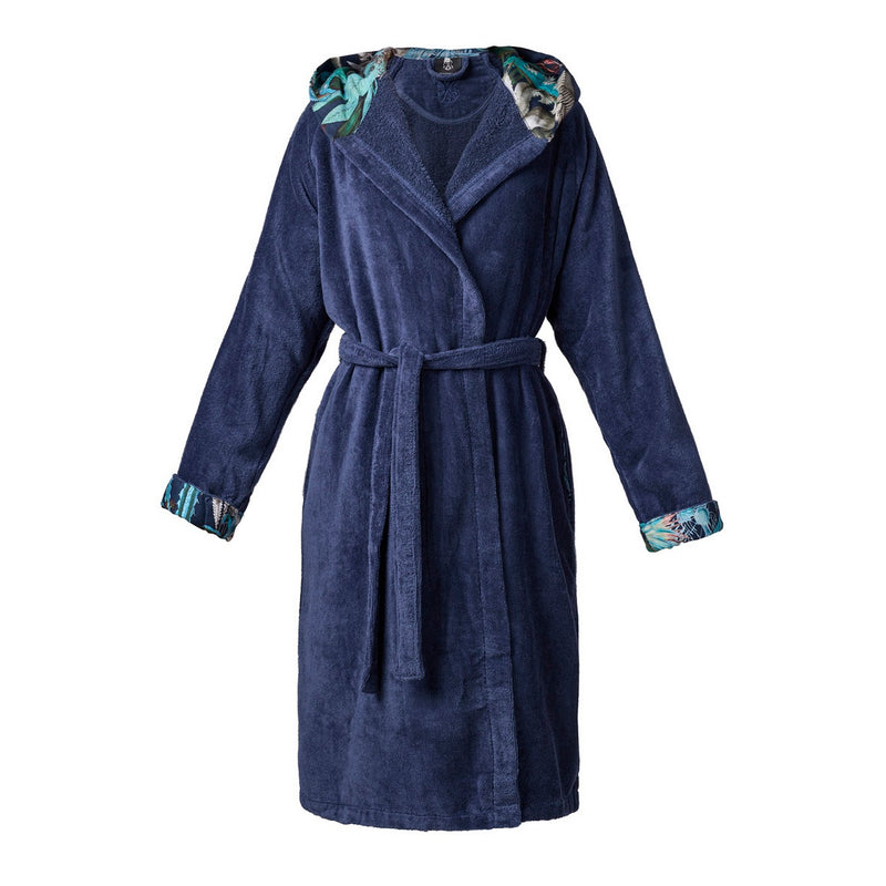 Zanzibar - Peignoir Avec Capuche Zanzibar Bleu Foncé