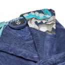 Zanzibar - Peignoir Avec Capuche Zanzibar Bleu Foncé