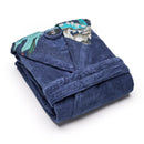 Zanzibar - Peignoir Avec Capuche Zanzibar Bleu Foncé