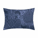 Arles - Set De 2 Taies D'Oreiller Satin De Coton Arles Bleu