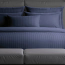 Uni - Drap-Housse Satin De Coton Uni Bleu 11