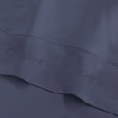 Uni 1 Baratta - Drap Plat Satin De Coton Uni 1 Baratta Bleu 06