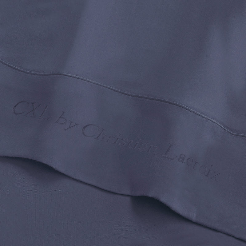 Uni 1 Baratta - Drap Plat Satin De Coton Uni 1 Baratta Bleu 06