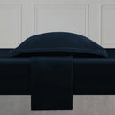 Uni 1 Baratta - Drap Plat Satin De Coton Uni 1 Baratta Bleu 11