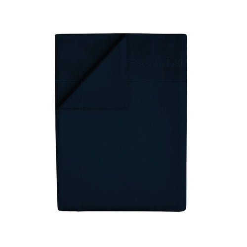 Uni 1 Baratta - Drap Plat Satin De Coton Uni 1 Baratta Bleu 11
