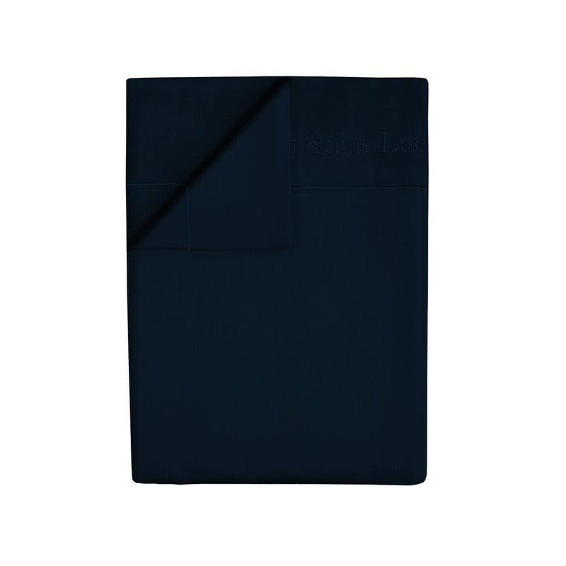 Uni 1 Baratta - Drap Plat Satin De Coton Uni 1 Baratta Bleu 11