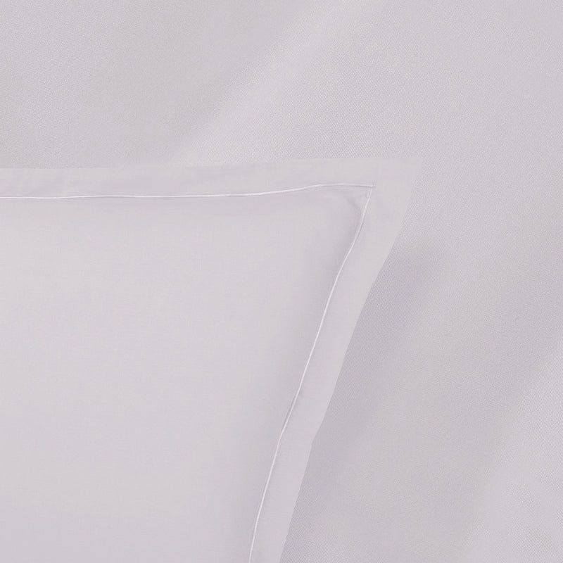 Uni 1 Baratta - Taie D'Oreiller Satin De Coton Uni 1 Baratta Gris 01