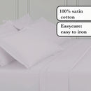 Uni 1 Baratta - Drap Plat Satin De Coton Uni 1 Baratta Gris 01