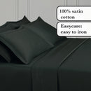 Uni 1 Baratta - Drap Plat Satin De Coton Uni 1 Baratta Gris 03