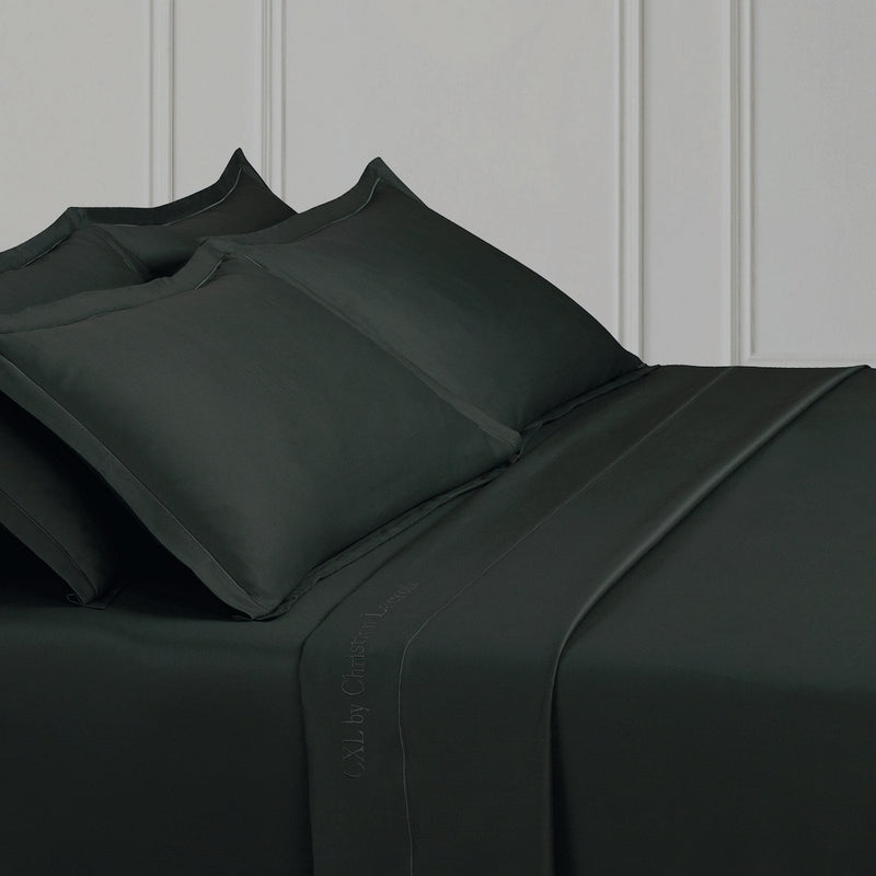 Uni 1 Baratta - Drap Plat Satin De Coton Uni 1 Baratta Gris 03