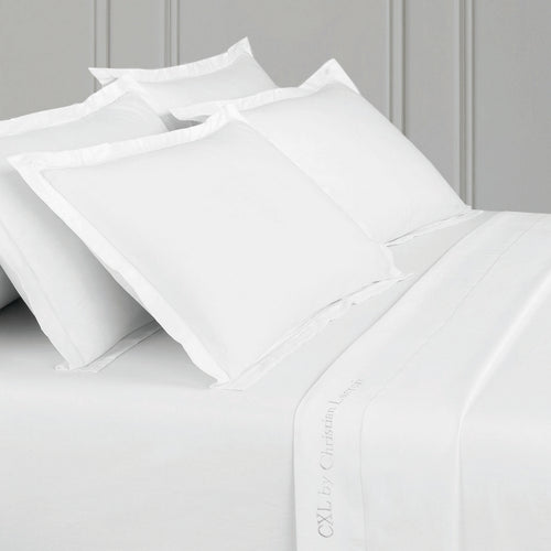 Uni 1 Baratta - Taie D'Oreiller Satin De Coton Uni 1 Baratta Blanc 01