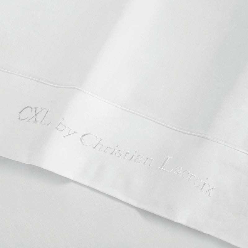 Uni 1 Baratta - Drap Plat Satin De Coton Uni 1 Baratta Blanc 01