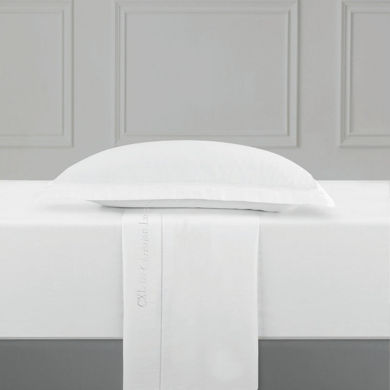 Uni 1 Baratta - Ensemble De Draps Satin De Coton Uni 1 Baratta Blanc 01