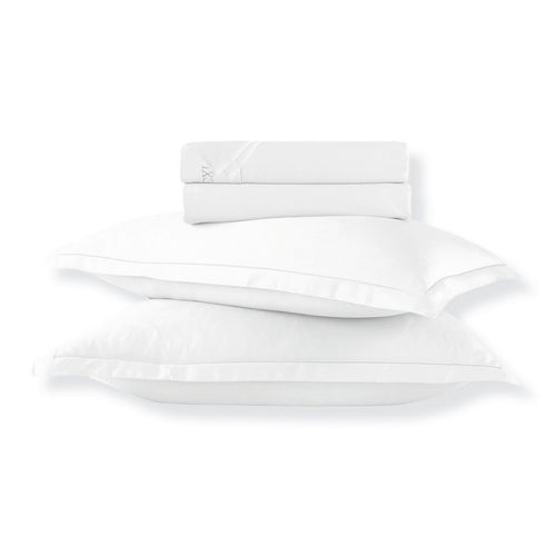 Uni 1 Baratta - Ensemble De Draps Satin De Coton Uni 1 Baratta Blanc 01