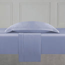 Uni 1 Baratta - Drap Plat Satin De Coton Uni 1 Baratta Bleu 02
