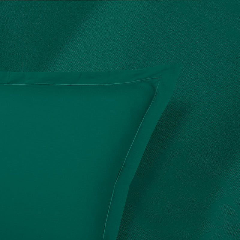 Uni 1 Baratta - Drap Plat Satin De Coton Uni 1 Baratta Vert 02
