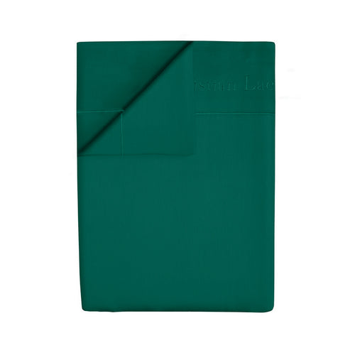 Uni 1 Baratta - Drap Plat Satin De Coton Uni 1 Baratta Vert 02