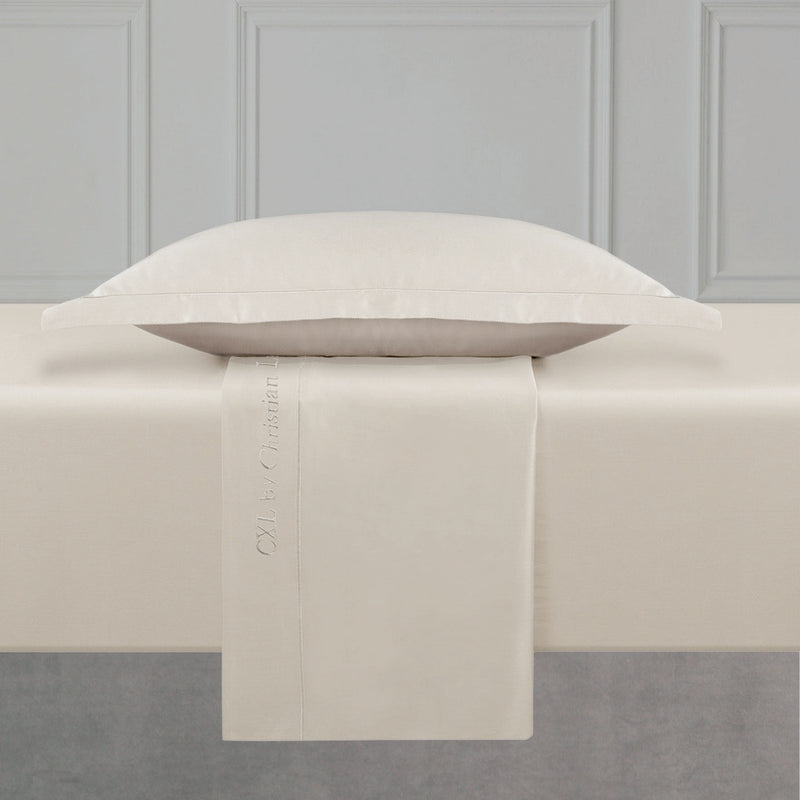 Uni 1 Baratta - Drap Plat Satin De Coton Uni 1 Baratta Taupe 05