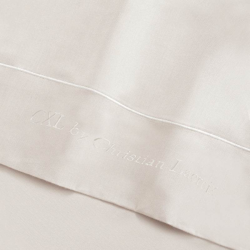 Uni 1 Baratta - Drap Plat Satin De Coton Uni 1 Baratta Taupe 05