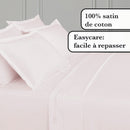 Uni 1 Baratta - Drap Plat Satin De Coton Uni 1 Baratta Taupe 03